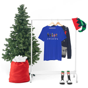 Christmas Friends-Unisex Jersey Short Sleeve Tee